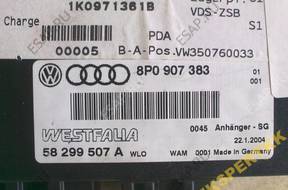 МОДУЛЬ БЛОК УПРАВЛЕНИЯ ФАРКОПА  A3 Golf Touran 8P0907383 F-V