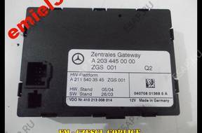 МОДУЛЬ БЛОК УПРАВЛЕНИЯ GATEWAY A2034450000 MERCEDES W203