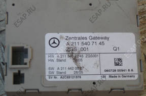 МОДУЛЬ БЛОК УПРАВЛЕНИЯ GATEWAY A2115407145 E klasa W211
