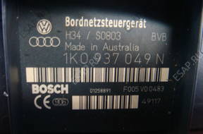 МОДУЛЬ БЛОК УПРАВЛЕНИЯ GOLF V, SKODA, SEAT 1K0937049N