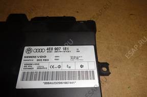 МОДУЛЬ БЛОК УПРАВЛЕНИЯ kessy Audi 4E0 Lift A8 4E0907181