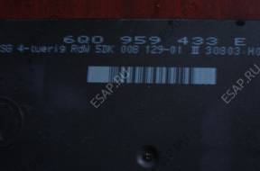 МОДУЛЬ БЛОК УПРАВЛЕНИЯ КОМФОРТОМ VW SEAT SKODA 6Q0959433E