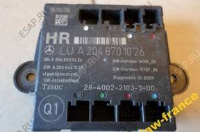 МОДУЛЬ БЛОК УПРАВЛЕНИЯ Mercedes C W204 A2048701026