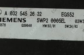 МОДУЛЬ БЛОК УПРАВЛЕНИЯ MERCEDES E-KLASA W211 A0325452632