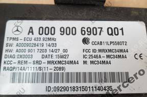 МОДУЛЬ БЛОК УПРАВЛЕНИЯ MERCEDES W205 2.2 CDI A0009006907