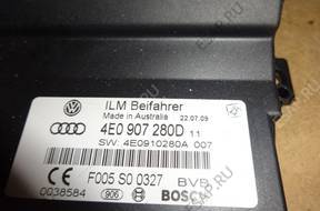 МОДУЛЬ БЛОК УПРАВЛЕНИЯ mocy Audi A8 4E0 4E0907280D