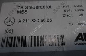 МОДУЛЬ БЛОК УПРАВЛЕНИЯ MSS 2118206685 MERCEDES W211