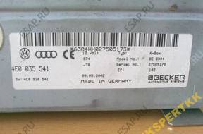МОДУЛЬ БЛОК УПРАВЛЕНИЯ odbiornik radia Audi A8 4E0035541