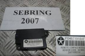 МОДУЛЬ БЛОК УПРАВЛЕНИЯ P04671918AF CHRYSLER SEBRING 07