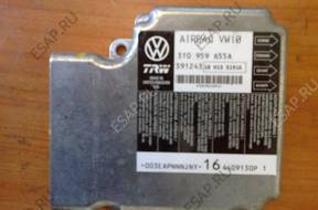 МОДУЛЬ БЛОК УПРАВЛЕНИЯ ПОДУШЕК VW SEAT SKODA 3T0959655A