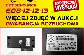 МОДУЛЬ БЛОК УПРАВЛЕНИЯ ТЕЛЕФОНОМ A2038203226 S-KLASA W220