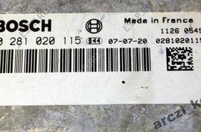 МОДУЛЬ БЛОК УПРАВЛЕНИЯ ТНВД AD BLUE BOSCH 0 281 020 115