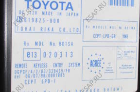 МОДУЛЬ БЛОК УПРАВЛЕНИЯ TOYOTA YARIS I 1.0 VVT-I 00