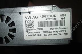 МОДУЛЬ БЛОК УПРАВЛЕНИЯ ТЮНЕР tv hybrid Audi A8 A-8 4E0