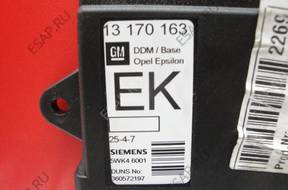 МОДУЛЬ БЛОК УПРАВЛЕНИЯ VECTRA C SIGNUM 13170163 EK Z PIN