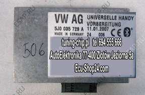 МОДУЛЬ Bluetooth SKODA FABIA II  5J0035729A _506