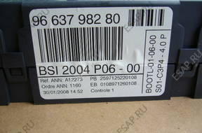 МОДУЛЬ BSI 96 637 982 80 PEUGEOT 207