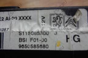 МОДУЛЬ BSI 9650585680 S118085300 CITROEN C3 1,4 HDI