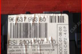 МОДУЛЬ BSI 9663798380 PEUGEOT 207 1,4 8V LUBO