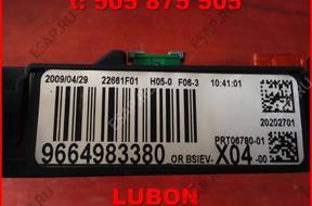 МОДУЛЬ BSI 9664983380 PEUGEOT 207 LIFT 1,4 8V LUBO