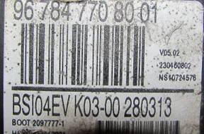 МОДУЛЬ BSI BERLINGO III PARTNER III 967847708001