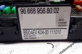 МОДУЛЬ BSI CITROEN 966689568002 bsi k04 БЕЗ КОДА