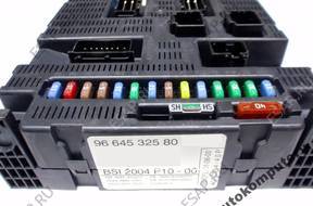 МОДУЛЬ BSI CITROEN C2 C3 9664532580 p10 БЕЗ КОДА