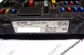 МОДУЛЬ BSI CITROEN C3 9646775280 s118085100e БЕЗ КОДА