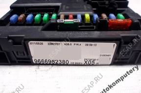 МОДУЛЬ BSI CITROEN C3 PICASSO 9666952380 x05 БЕЗ КОДА