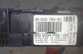 МОДУЛЬ BSI Citroen C4 9663576480