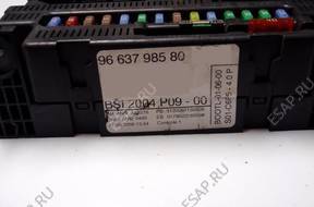 МОДУЛЬ BSI CITROEN C4 9663798580 bsi p09 БЕЗ КОДА