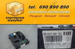 МОДУЛЬ BSI P02 БЛОК BEZPIECZNIKW PEUGEOT 308