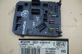 МОДУЛЬ BSI PEUGEOT 206 9649627880 MG