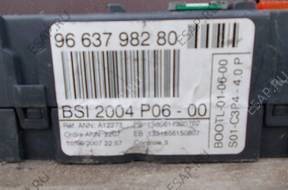 МОДУЛЬ BSI Peugeot 207 1,6 HDI 90KM 2007 год.