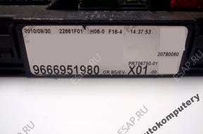 МОДУЛЬ BSI PEUGEOT 207 9666951980 x01