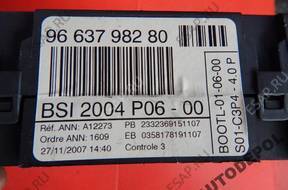 МОДУЛЬ BSI PEUGEOT 207 HDI 9663798280