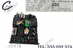 МОДУЛЬ BSI PEUGEOT 307 9651197480 9651196780 J02