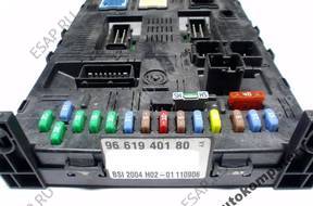 МОДУЛЬ BSI PEUGEOT 307 9661940180 h02 БЕЗ КОДА