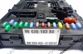 МОДУЛЬ BSI PEUGEOT 307 9663510380 БЕЗ КОДА