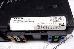 МОДУЛЬ BSI PEUGEOT 406 9637436480 s108551400c b4