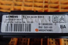 МОДУЛЬ BSI s118085330 9652474980 Picasso 2.0 16V