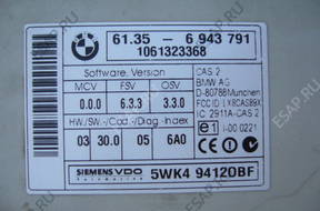 МОДУЛЬ CAS 61.35-6943791 DO BMW 1 E87