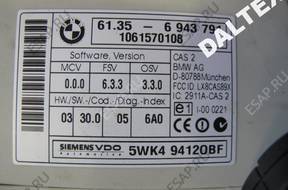 МОДУЛЬ CAS BMW E90 2.0D 163KM 61356943791
