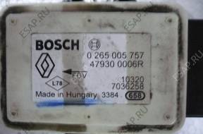 МОДУЛЬ ДАТЧИК ESP 0265005757 QASHQAI LIFT RENAULT