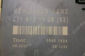 МОДУЛЬ ДВЕРИ MERCEDES  W211 ЛЕВЫЙ 2118701526