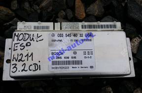 МОДУЛЬ ESP 0265109515 W211 3.2CDI E-KLASA