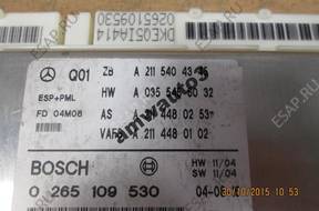 МОДУЛЬ ESP 2115404345 Mercedes E klasa 211