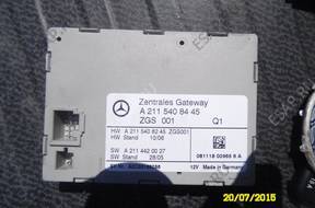 МОДУЛЬ GATEWAY БЛОК УПРАВЛЕНИЯ ZAMKA MERCEDES W211