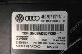 МОДУЛЬ hamulca rcznego Audi A8 D3 4E0907801A