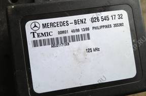 МОДУЛЬ ИММОБИЛАЙЗЕР SPRINTER 2,7 CDI TEMIC 0265451732
